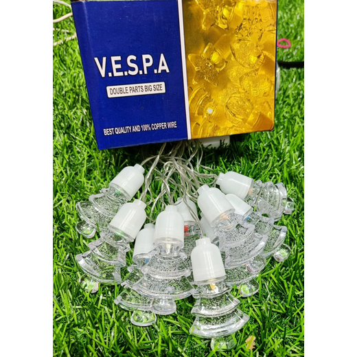 Big Crystal Multicolour Tree String Light (10 Bulb) ✨ - Image 3