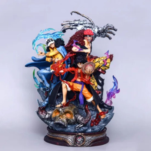 Monkey D. Luffy Trafalgar Law Eustace Figure, 1/6 Scale Figure - Image 3