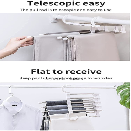 5 in-1 Rack Stainless Steel Hanger - Image 4