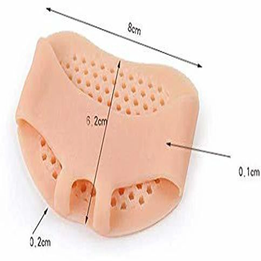 Silicone Half Toe Sleeve Heel Pads Tapkaw - Image 3
