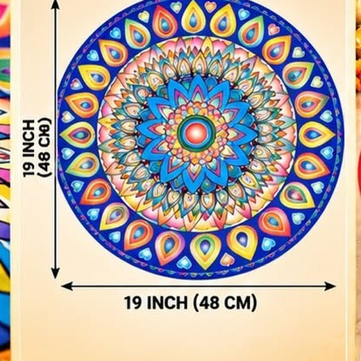 Rangoli Sticker for Floor - Image 3