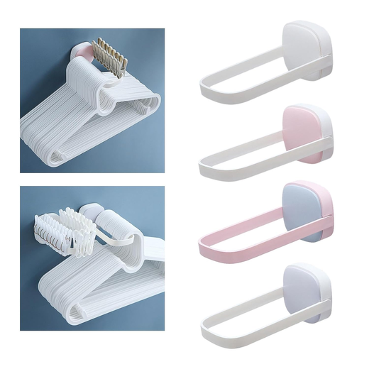 Bathroom Wall - Mounted Clothing Storage Hanger - Image 2