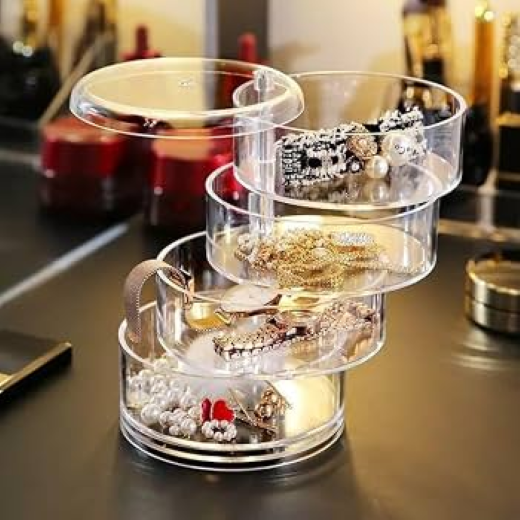 4 Layer Acrylic Cosmetic Box - Image 3