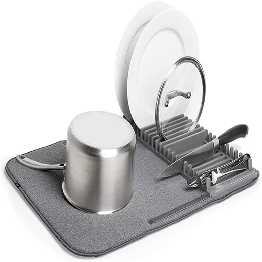 Micro fiber Dish Drying Mat With Stand