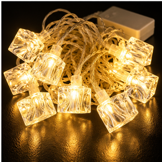 Ice Cube String Light (10L) ✨🧊 - Image 4
