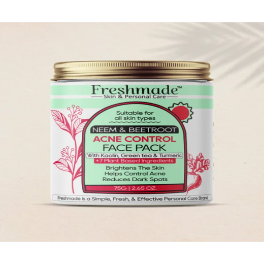 Neem and Beetroot Acne Control Ubtan Face - Image 3