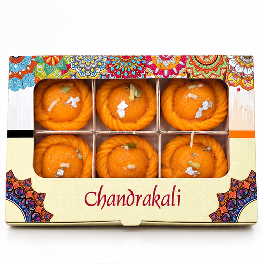 Chandrakali Sweet Candle (Pack of 6) (Box Size: 6*4 Inch) 🕯️ - Image 3
