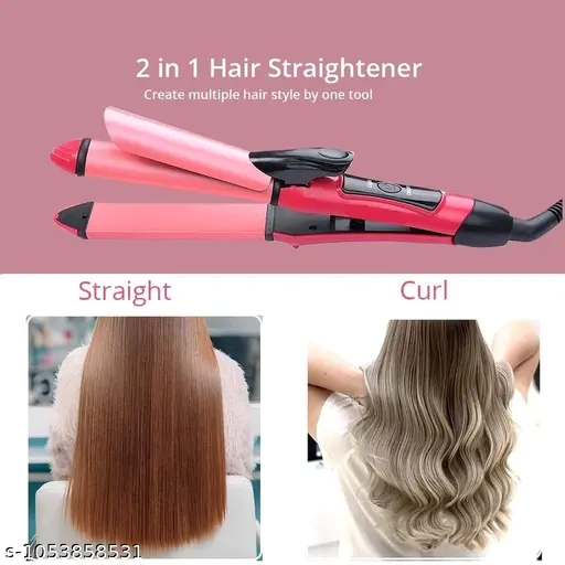 2 In 1 Nova Hair Straightener - Image 2