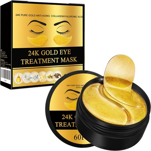 24 Gold Eye Patch