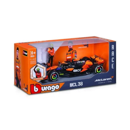 Burrago 1:43 F1 #81 Oscar Die cast Car - Image 4