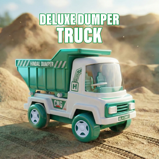 FLYI Deluxe Hindle Friction Dump Truck – Construction Fun for Kids 3+