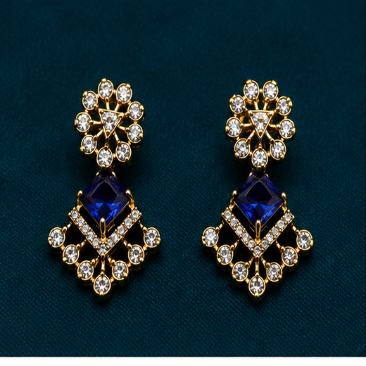 Matte Finishing Earring