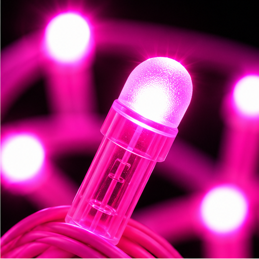 10M Pixel Still Pink String Light (26 Bulb) (5 MM) (Print 15M) ✨ - Image 2