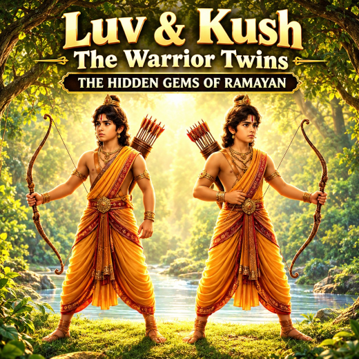 LUV & KUSH BOOK ENGLISH