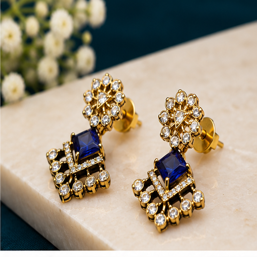 Matte Finishing Earring - Image 2