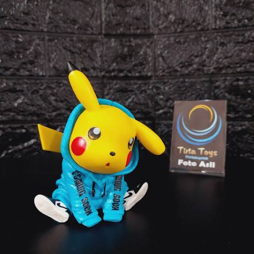 New Pekachu in Blue dress Action Figure - Image 4