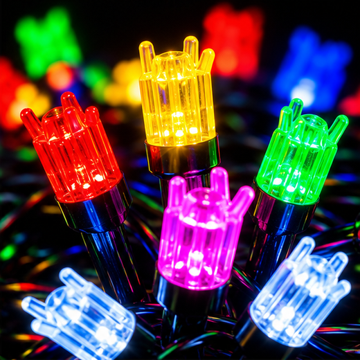 38M Fan Design Multicolour String Light (178 Bulb) (Print: 60M) ✨ - Image 2