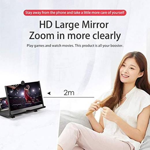 3D HD Mobile Screen Glass Magnifier - Image 2