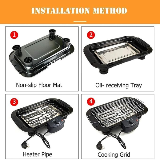 BBQ Electric Barbeque Grill - Image 3