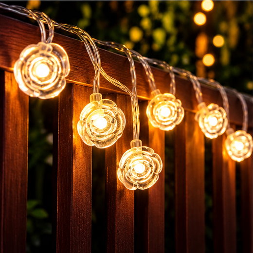 French Rose String Light (14 Rose)🌹 - Image 3