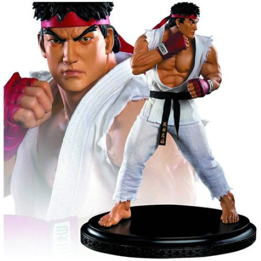 Ryu Street Fighter Battle Pose PVC Figure - Image 4