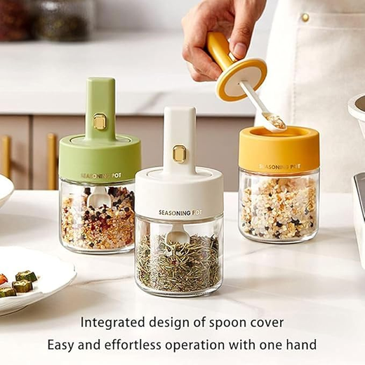 Spice Jar with Spoon