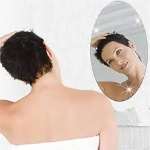 Oval Shape Sticker Magic Mirror (Big Size)