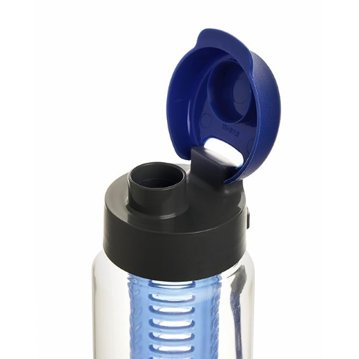 650 ML Plastic H20 Water Bottle With Fruit Infuser - Image 4