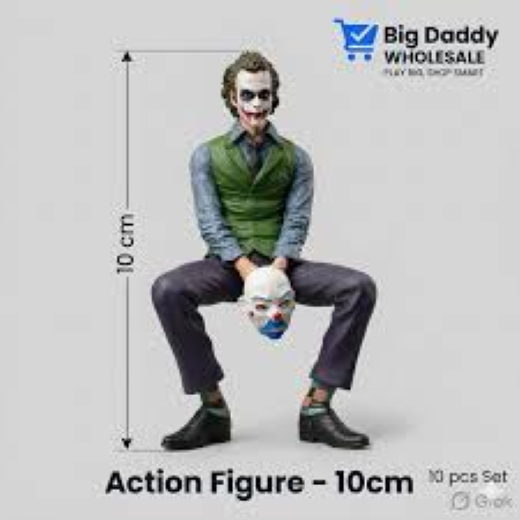 Mini Joker 10cm Hot selling Pack of 10 (Net price - 150)