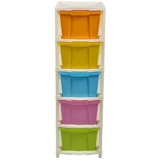5 Layer  Drawer Container Modular Storage box - Image 3
