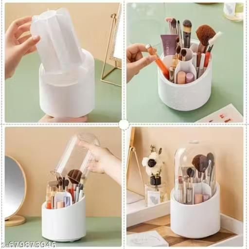 360 Rotating Makeup Brush Holder - Image 2