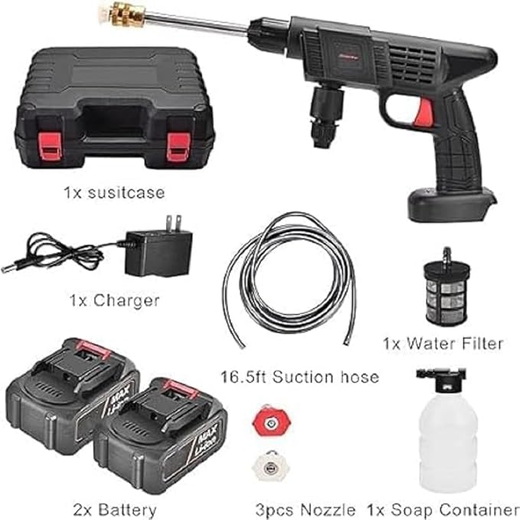 Portable Wireless Pressure Washer Gun - Image 2