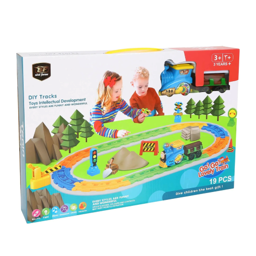 Heavy Quality Diy Tracks Train Set - Image 2
