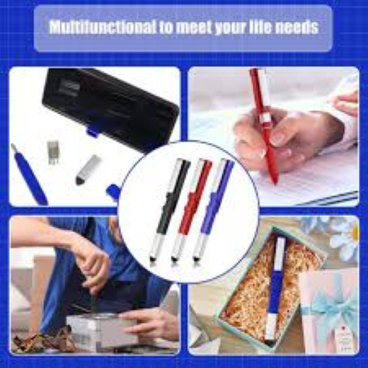 Multifunctional Stylus Pen Shape Phone Holder With Screwdriver Sets - Image 2