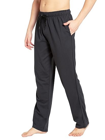 Jockey 9500 Men's Super Combed Cotton Rich Regular Fit Mid Rise Trackpants with Side Pockets - Image 3