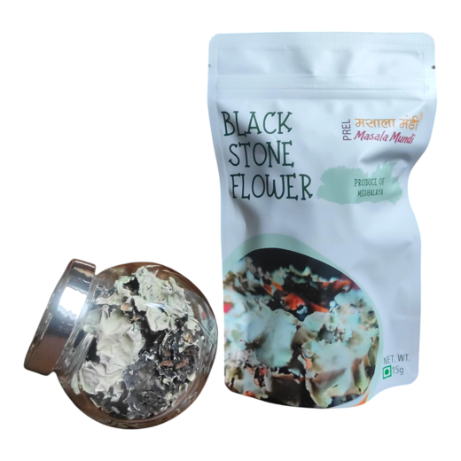 Masala Mundi Black Stone Flower | Dagad phool | Kalpassi | Stone flower spice | South Indian cooking spices | Chadila | Chhabila | Pathar Phool | Lichens | Parmotrema perlatum (Pack of 1) - Image 3