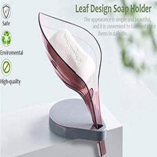 Leaf Water Drain Soap Holder (Pack of 2) - Image 3