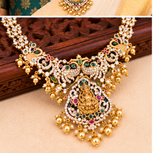 Long Gold Necklace - Image 3