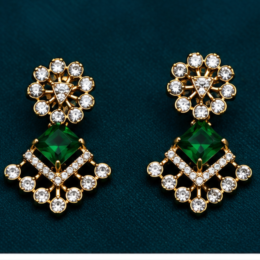 Matte Finishing Earring