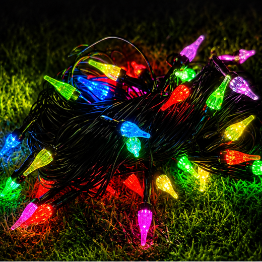 20M Temple Multicolour String Light 42 Bulb (Print 35M) ✨