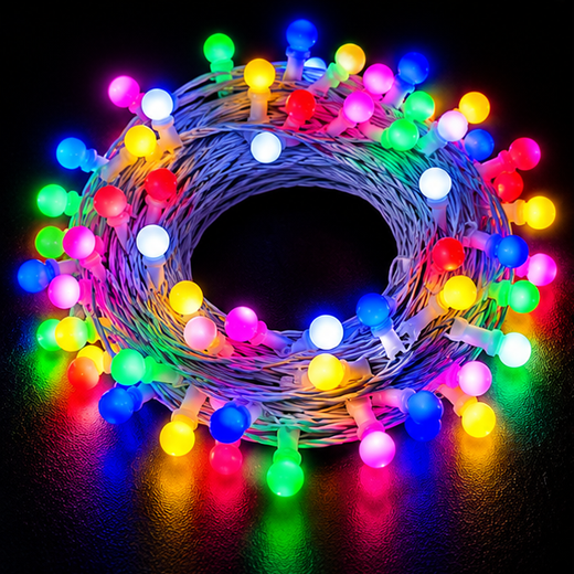 50M Angoor Premium Multicolour String Light (200 Bulb) (Print: 80M) 🍇✨ - Image 3
