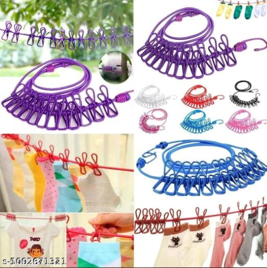 Elastic Cloth Rope (12 Clips) - Image 2