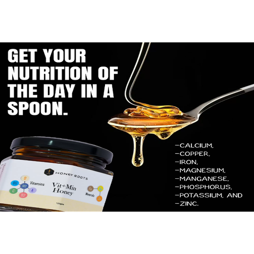 HONEY ROOTS VIT MIN HONEY 125G - Image 3