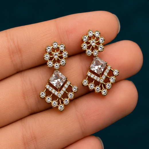 Matte Finishing Earring - Image 3