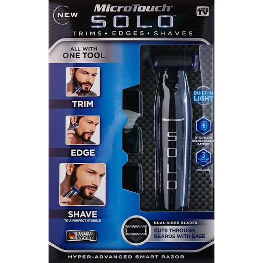 Micro Touch Solo Smart Shaver and Trimmer