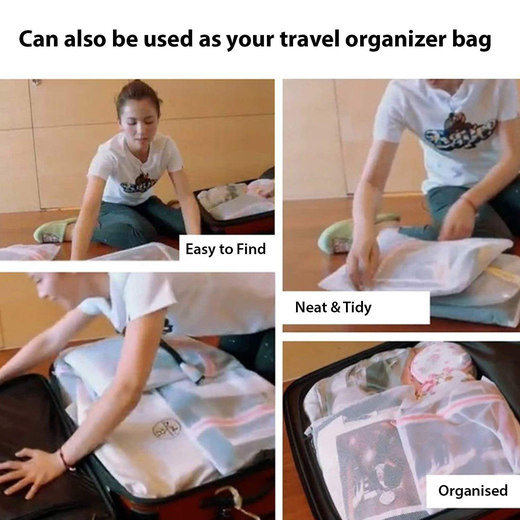 Laundry Cloths Washing Bag Pack of 3 - Image 4