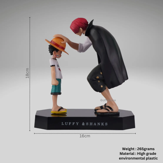 Luffy Shanks Figure Nw