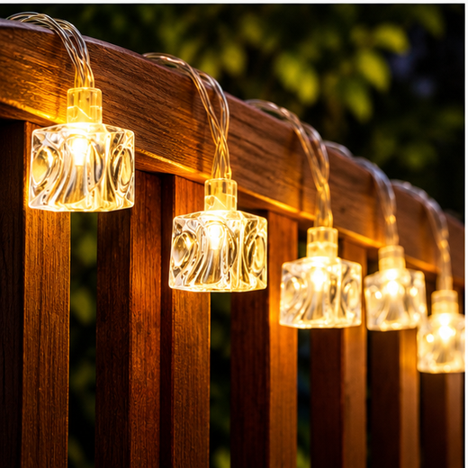 Ice Cube String Light (10L) ✨🧊 - Image 3