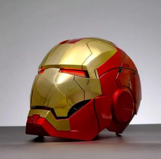 Iro-nman Mk5 Advanced Autoking Helmet With voice and remote command Heavy (silver / golden randomly sent) - Image 2