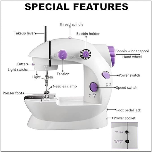 Electric Mini Sewing Machine - Image 3